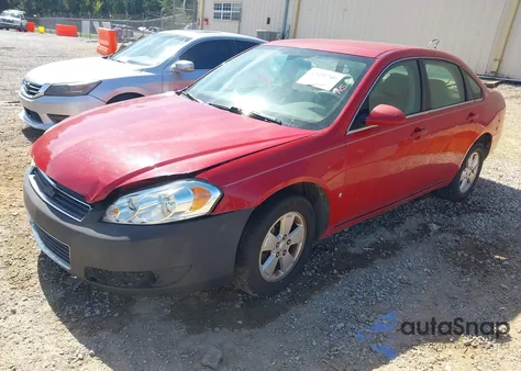 2008 Chevrolet Impala Lt z USA, uszkodzony, nr VIN 2G1WT55KX89120553